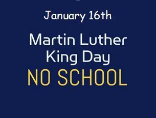 No School January 16th