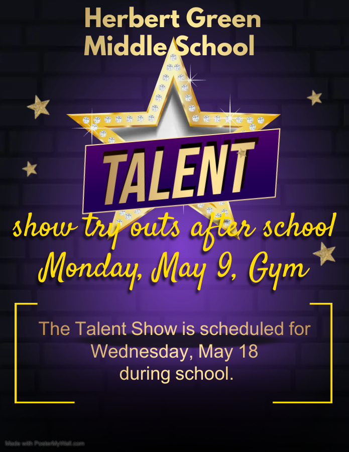 Talent Show Try Outs Flyer